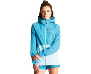 Dare 2b Womens/Ladies Verate Waterproof Breathable Durable Jacket Coat - SeaBrz/Baham