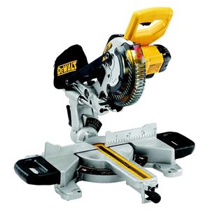 DeWalt 18V 184mm Cordless Mitre Saw - Skin Only