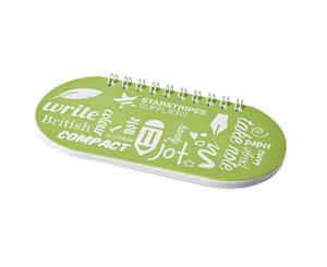 Desk-Mate Capsule Notebook (Frosted Green/White) - PF2824