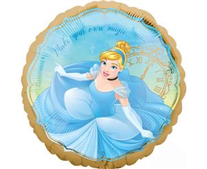 Disney Princess Cinderella Once Upon A Time 45cm Foil Round Balloon