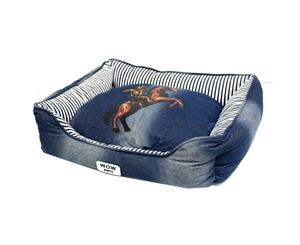 Dog Bed Billy The Kid Large Wow Petz Removable Cushion Design Soft Strong