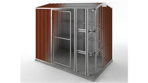 EasyShed 2315 Storm Garden Shed - Tuscan Red