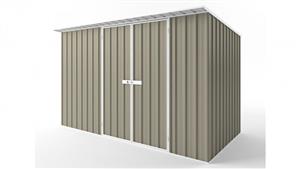 EasyShed D3819 Skillion Roof Garden Shed - Stone