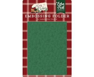 Echo Park - Embossing Folder A2 - Holiday Branches