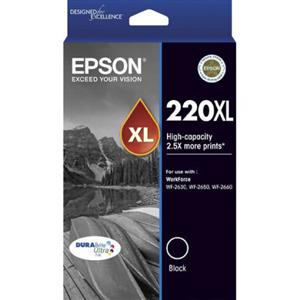 Epson - C13T294192 - 220XL - High Capacity DURABrite Ultra - Black