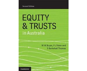 Equity and Trusts in Australia  2nd Edition