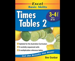 Excel Basic Skills Workbook  Times Tables 2 Years 3-4