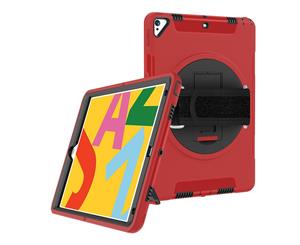 FLEXII GRAVITY 360 ARMOR CASE W/HAND STRAP FOR IPAD AIR (3RD GEN)/PRO 10.5 - RED