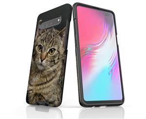 For Samsung Galaxy S10 5G Case Protective Back Cover Brown Tabby Kitten