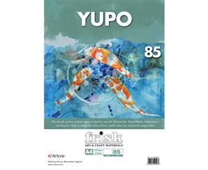 Frisk Yupo Painting Paper 10 x loose sheets A4 296 x 210mm 85gsm