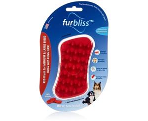 Furbliss Red Brush - Long Hair/Large Animal