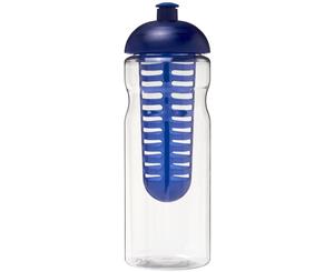 H2o Base 650Ml Dome Lid Sport Bottle And Infuser (Transparent/Blue) - PF2841