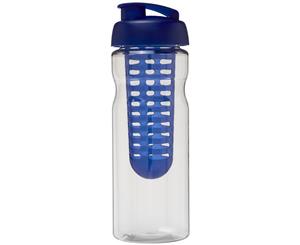 H2o Base 650Ml Flip Lid Sport Bottle And Infuser (Transparent/Blue) - PF2845