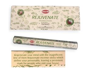 [HEM Rejuvenate] 2x 20 Incense Sticks HEM Hex Meditation Aroma Fragrance