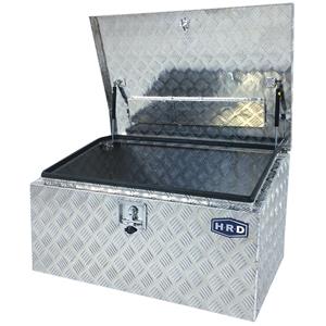 HRD 900mm Low Profile Aluminium Tool Box