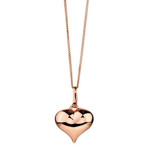 Heart Pendant in 10ct Rose Gold