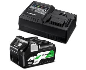 HiKOKI 18/36V 5.0/2.5Ah MultiVolt Battery Rapid Charger Combo Pack