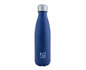 Hydro2 Quench Double Wall Stainless Steel Water Bottle 500ml Navy