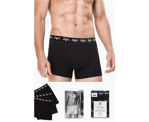 Hype Black Core Men's Boxer Shorts X3 Pack - Grey