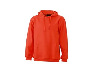 James And Nicholson Unisex Hooded Sweatshirt (Grenadine) - FU484