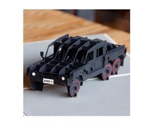 Jeep 3D Pop up Greeting Card