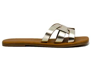 Just Because Women's Levanzo Slides - Gold