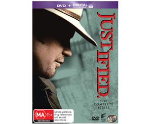 Justified The Complete Series DVD Region 4