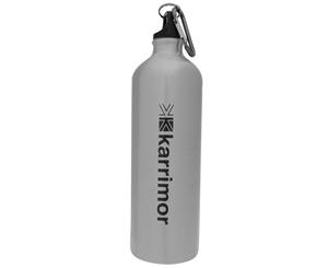 Karrimor Unisex Aluminium Drink Bottle 1 litre - Brushed