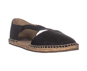 Kenneth Cole REACTION How Elastic Flats Espadrilles Flats Black