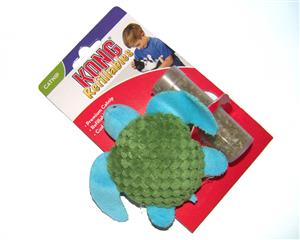 Kong Premium Cat Toy - Refillable Catnip Turtle