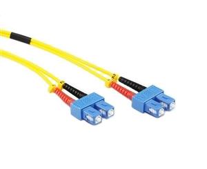 Konix 1M SC-SC OS1/OS2 9/125 Singlemode Duplex Fibre Patch Cable