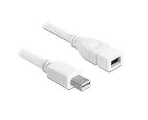 Konix 2M Mini Displayport M-F 4K Extension Cable