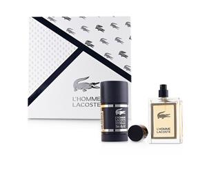 Lacoste L'Homme Coffret EDT Spray 50ml/1.6oz + Deodorant Stick 75ml/2.4oz 2pcs