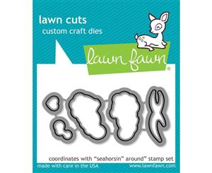 Lawn Fawn Cuts Seahorsin' Around Dies LF1968