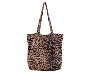 Leopard Canvas Women's Handbag Bag