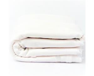 Lil Fraser Collection Stretch Cotton Baby Wraps. Pure white