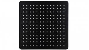 Linsol Rush 300mm Square Shower Head - Matte Black