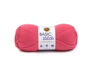 Lion Brand Yarn - Basic Stitch Anti-Pilling - Hot Pink 100g