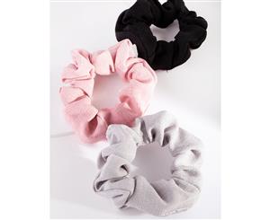 Lovisa Classic Linen Scrunchie 3 Pack