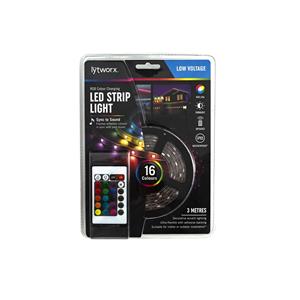 Lytworx RGB Colour Changing LED Strip Light With Sound Sync