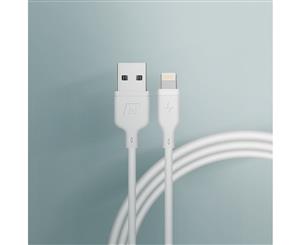 MOMAX MFI Lightning Cable 1m 2.4A - White