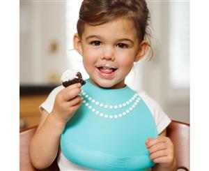 Make My Day Silicone Bib - Breakfast At Moms