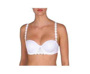 Marie Jo 0100413 Avero Padded Underwired Strapless Bra - White