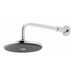 Methven WELS 3 Star Satinjet Round Overhead Shower On Wall Arm