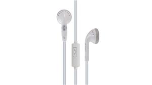 Moki Stereo In-line Mic and Control Earphones - White