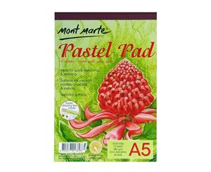 Mont Marte Pastel Pad Acid Free 4 Colour A5 180gsm 12 Sheet