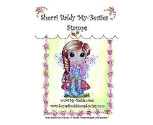 My Besties Clear Stamps 4Inch X6inch Wee Winged One Sparkle