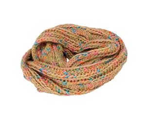 Myrtle Beach Adults Unisex Fancy Yarn Scarf (Natural Melange) - FU584