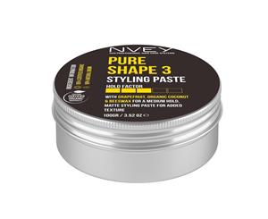 NVEY ECO Organic Pure Shape 3 Matte Styling Paste 100g