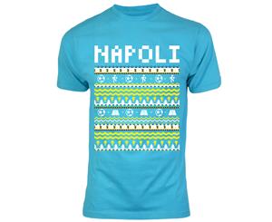 Napoli Christmas T-Shirt (Sky Blue)